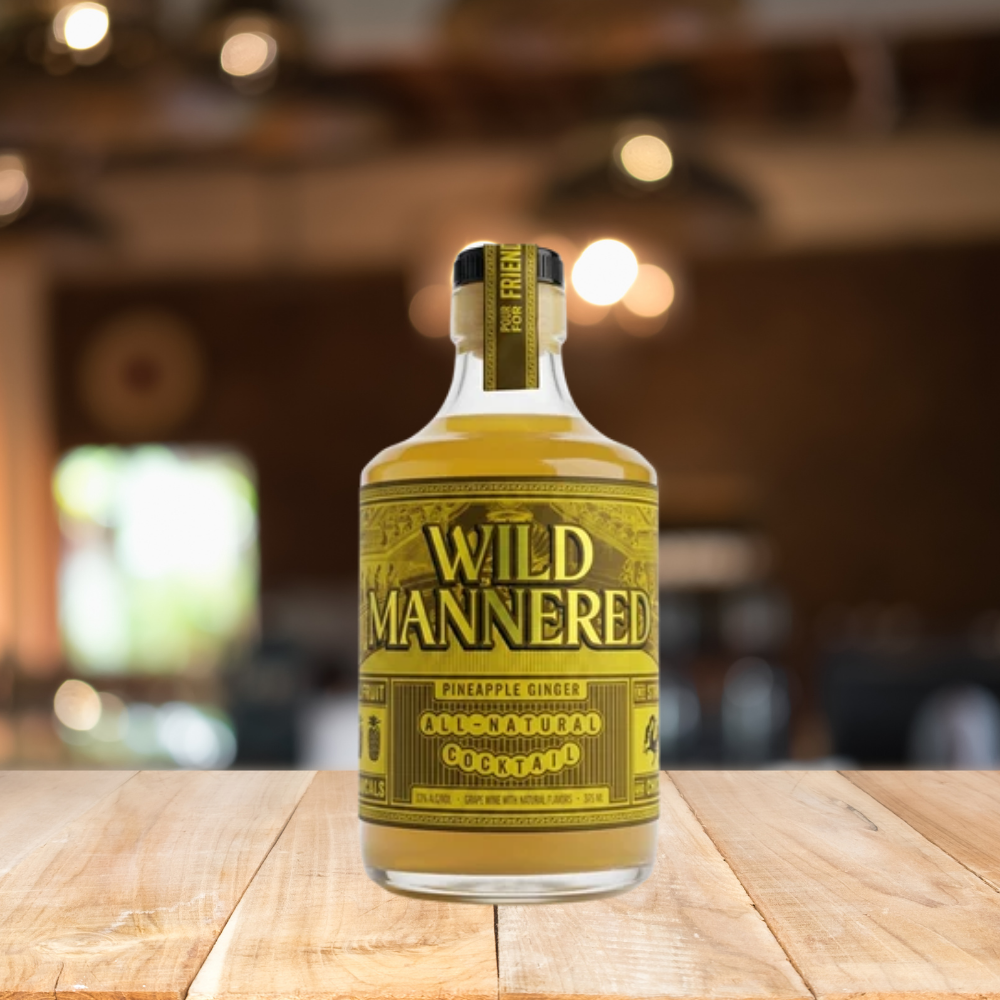 Wild Mannered Pineapple Ginger Soju Cocktail 375ml