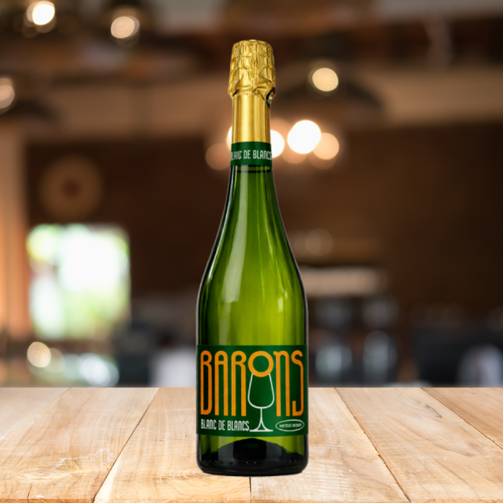 Barons Blanc de Blanc Sparkling White Wine 750ml