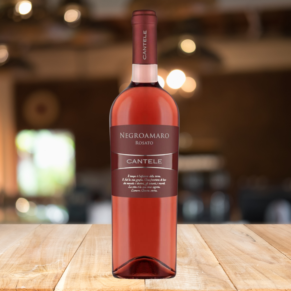 Cantele Negroamaro Rosato Rose Wine 750ml