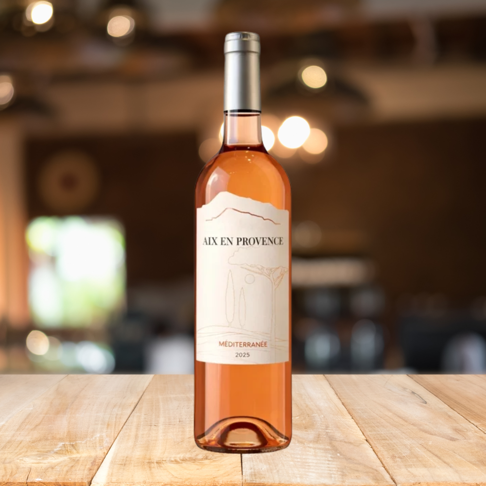 Les Vignerons d’Aix en Provence Rose Wine 750ml
