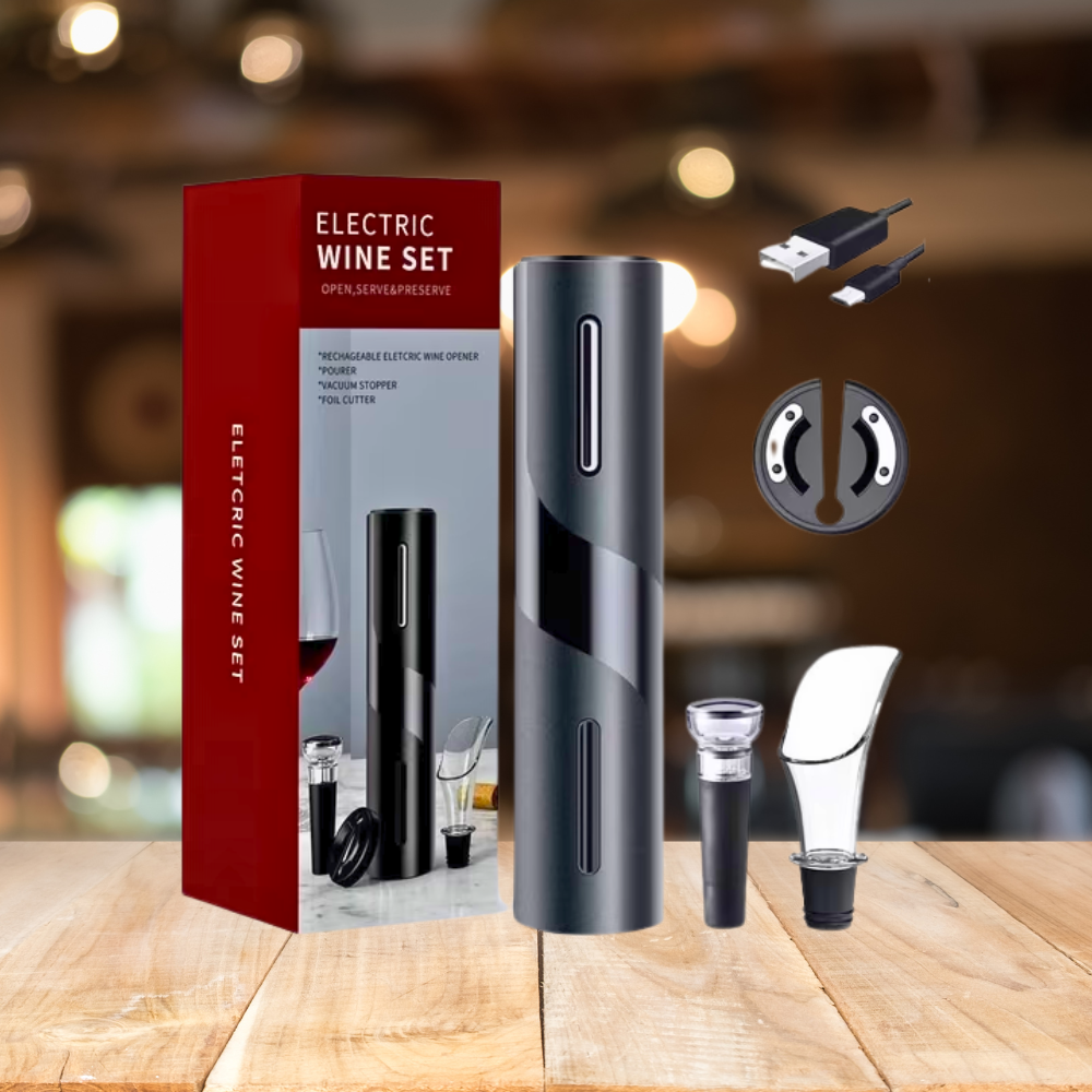 Electric Wine Opener Set