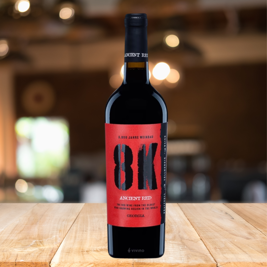8K Ancient Red Saperavi Kakkheti Georgian Red Wine 750ml