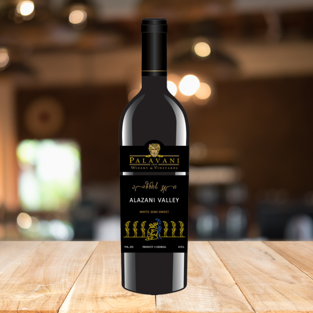 Palavani Alazani Valley Semi Sweet White Wine 750ml