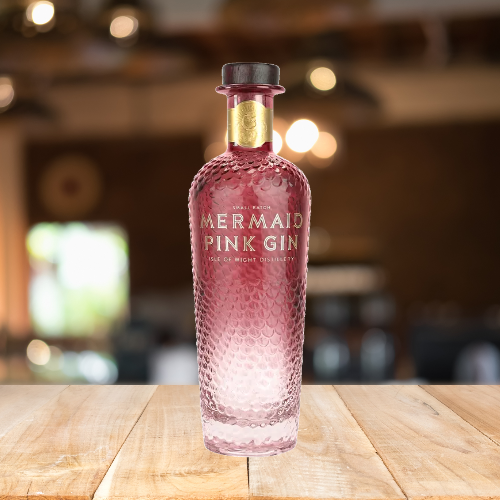 Isle of Wight Distillery Small Batch Mermaid Pink Gin