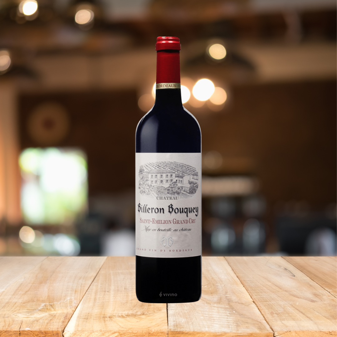 Bordeaux Château Billeron Bouquey Saint-Émilion Grand Cru