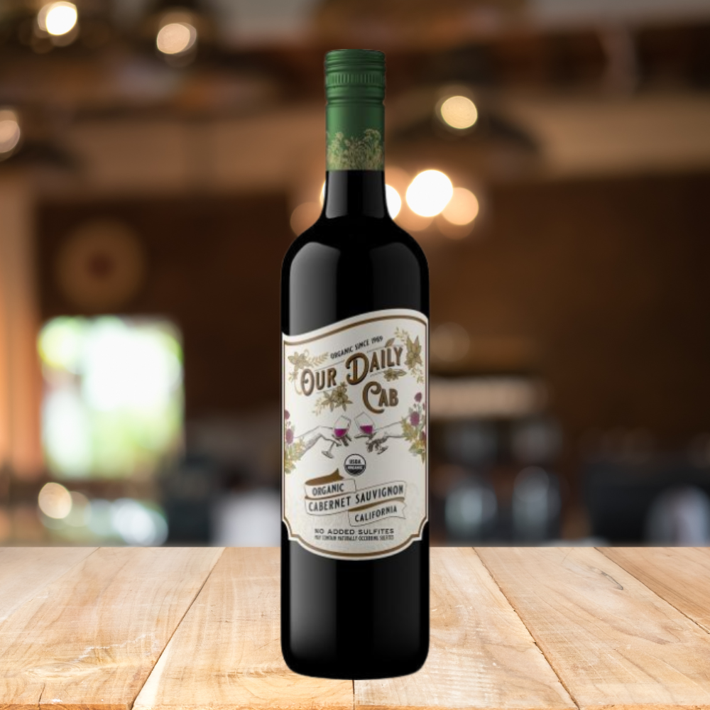 Our Daily Cab Organic Cab Sauv Red Wine 750ml