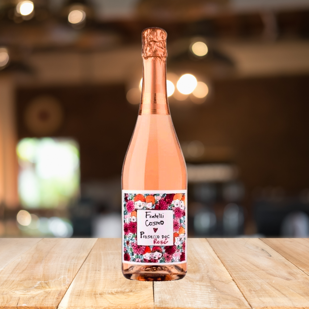 Fratelli Cosmo Prossecco Rose Sparkling Wine 750ml