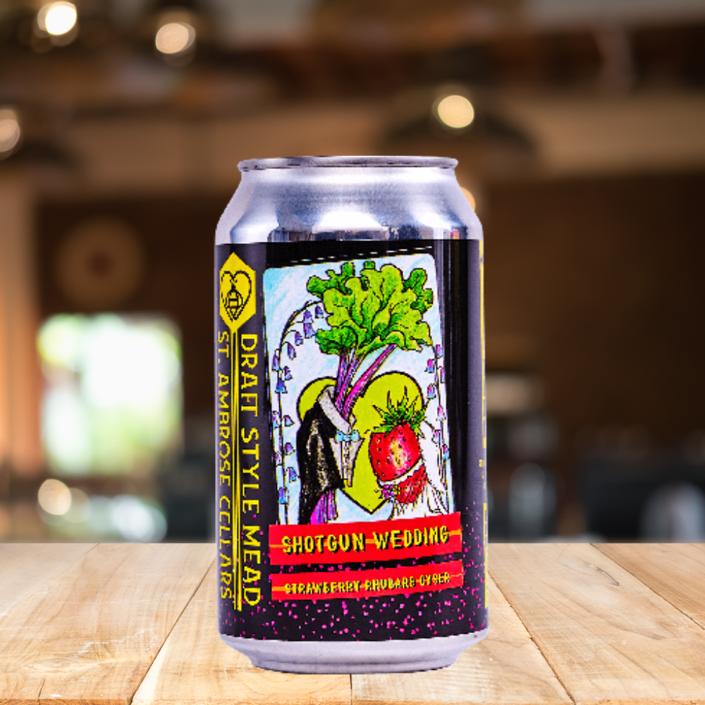 St. Ambrose Shotgun-Wedding Can Canned Mead 355ml – Big Tree Bottles