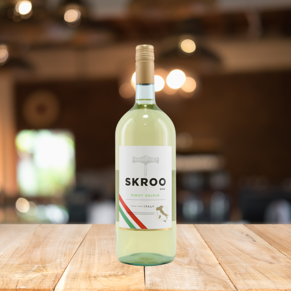 Skroo One Pinot Grigio White Wine 750ml