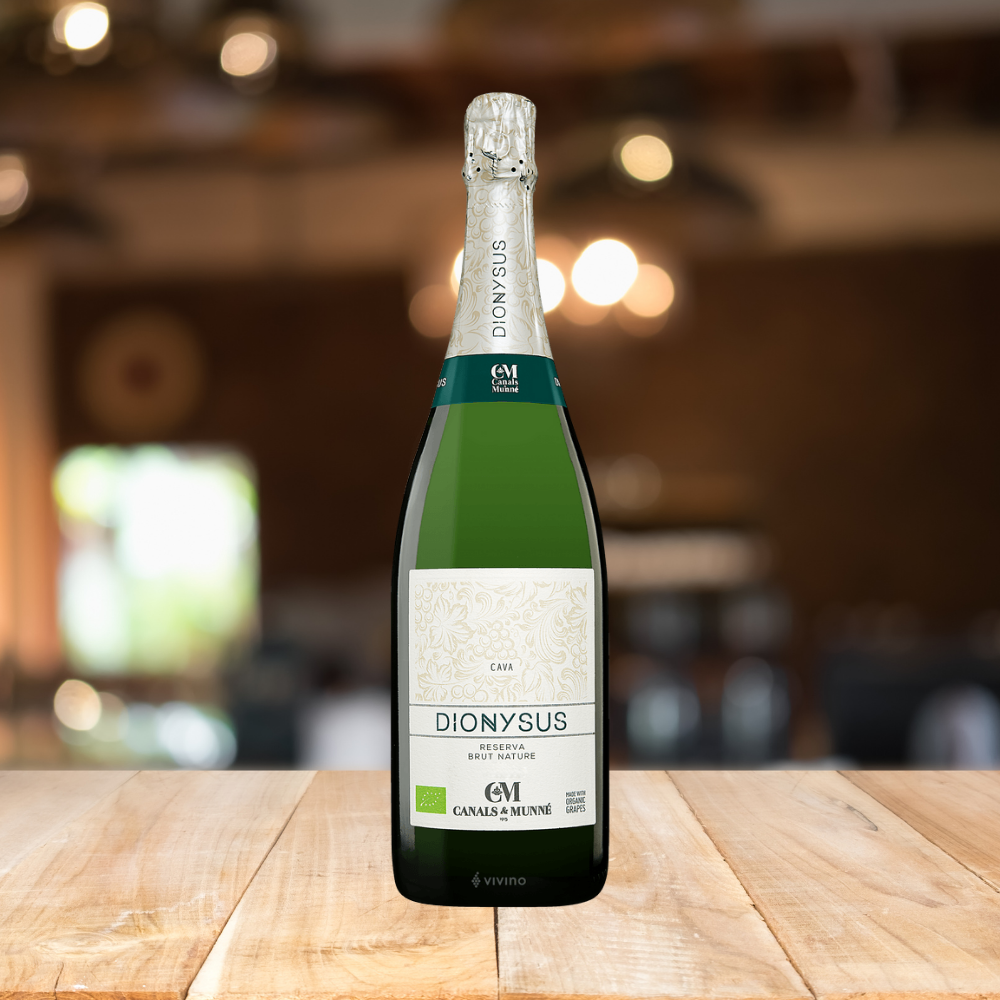 Canala Munne Dionysus Brut Nature Cava Sparkling Wine 750ml