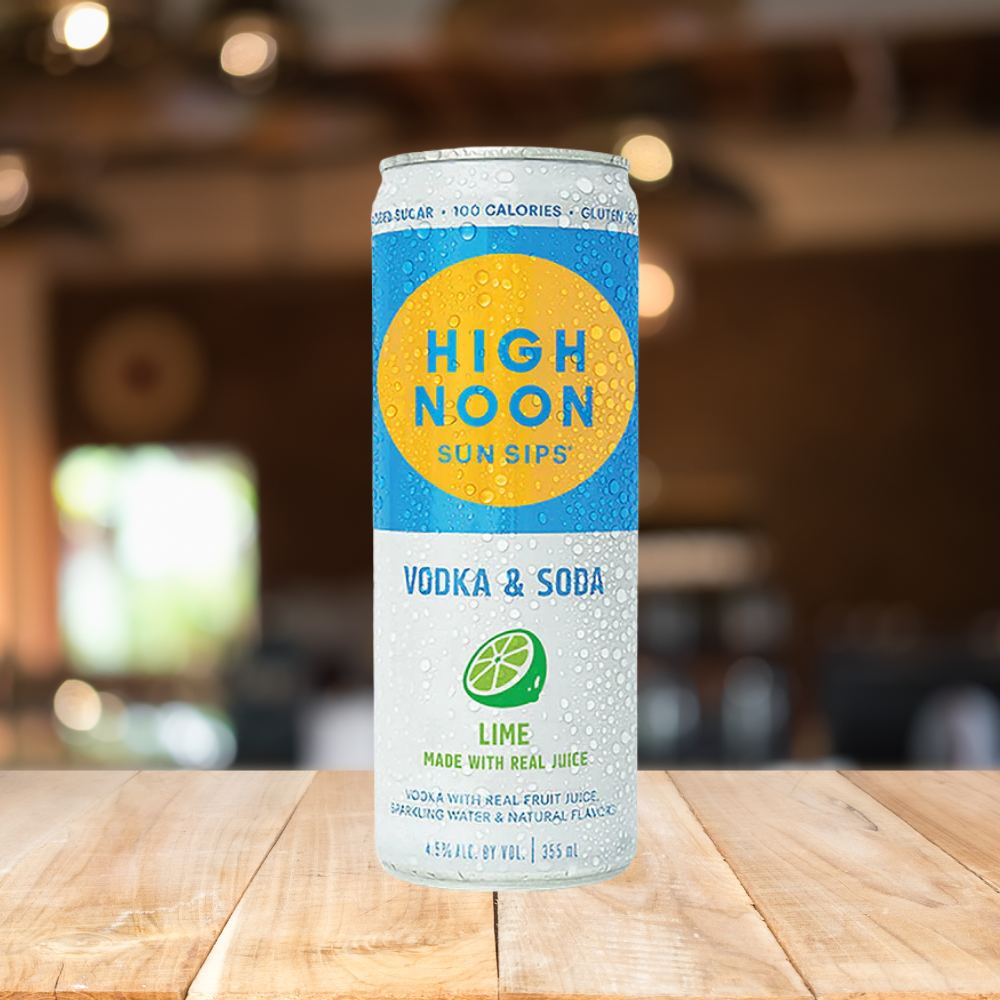 High Noon Lime Vodka 355ML