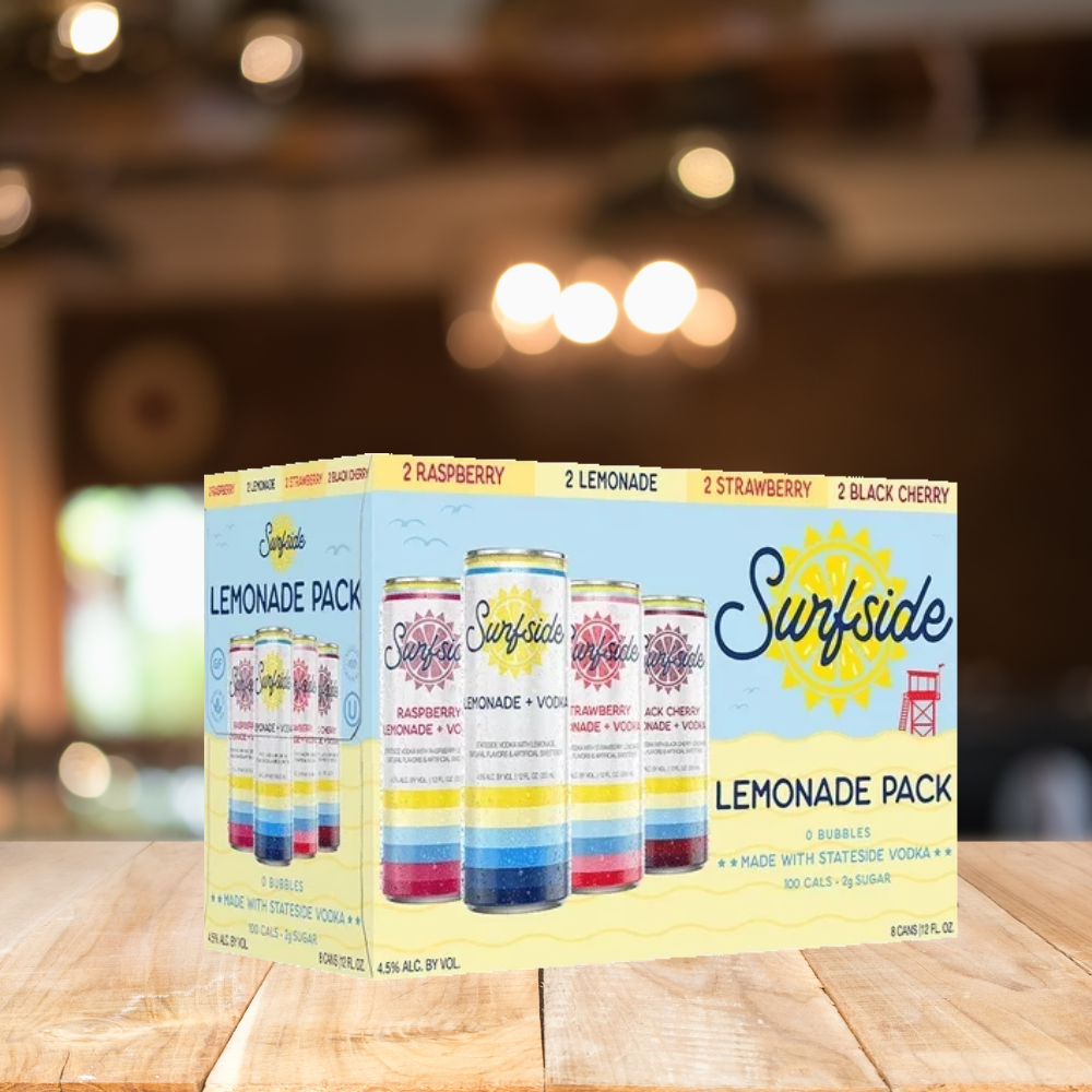 Surfside Lemonade Variety 8 Pack 355ml