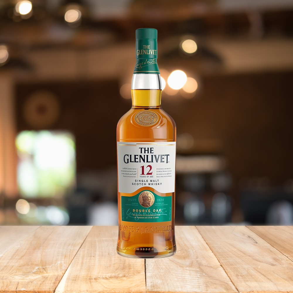 Glenlivet 12YRS Single Malt Scotch Whisky 1L