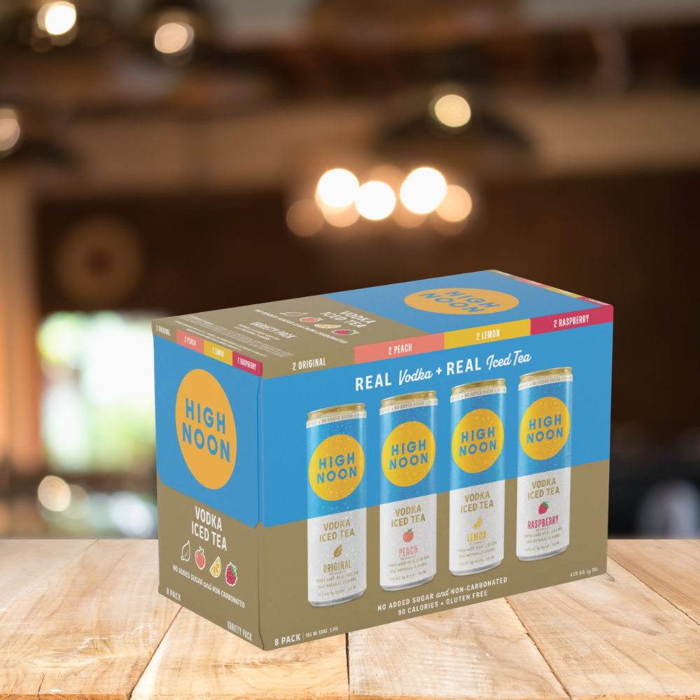 High noon Hard Tea Variety Pack 8pck