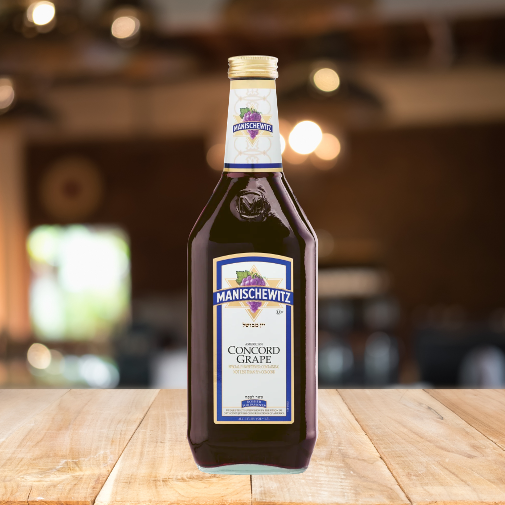 Manischewitz Concord Grape Kosher Wine 750ml