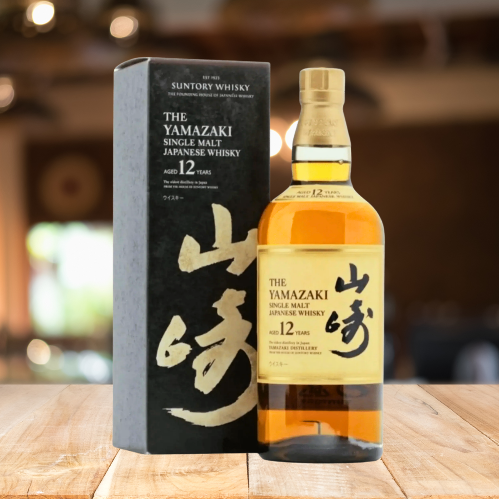 The Yamazaki Single Malt 12y Japanese Whisky 750ml