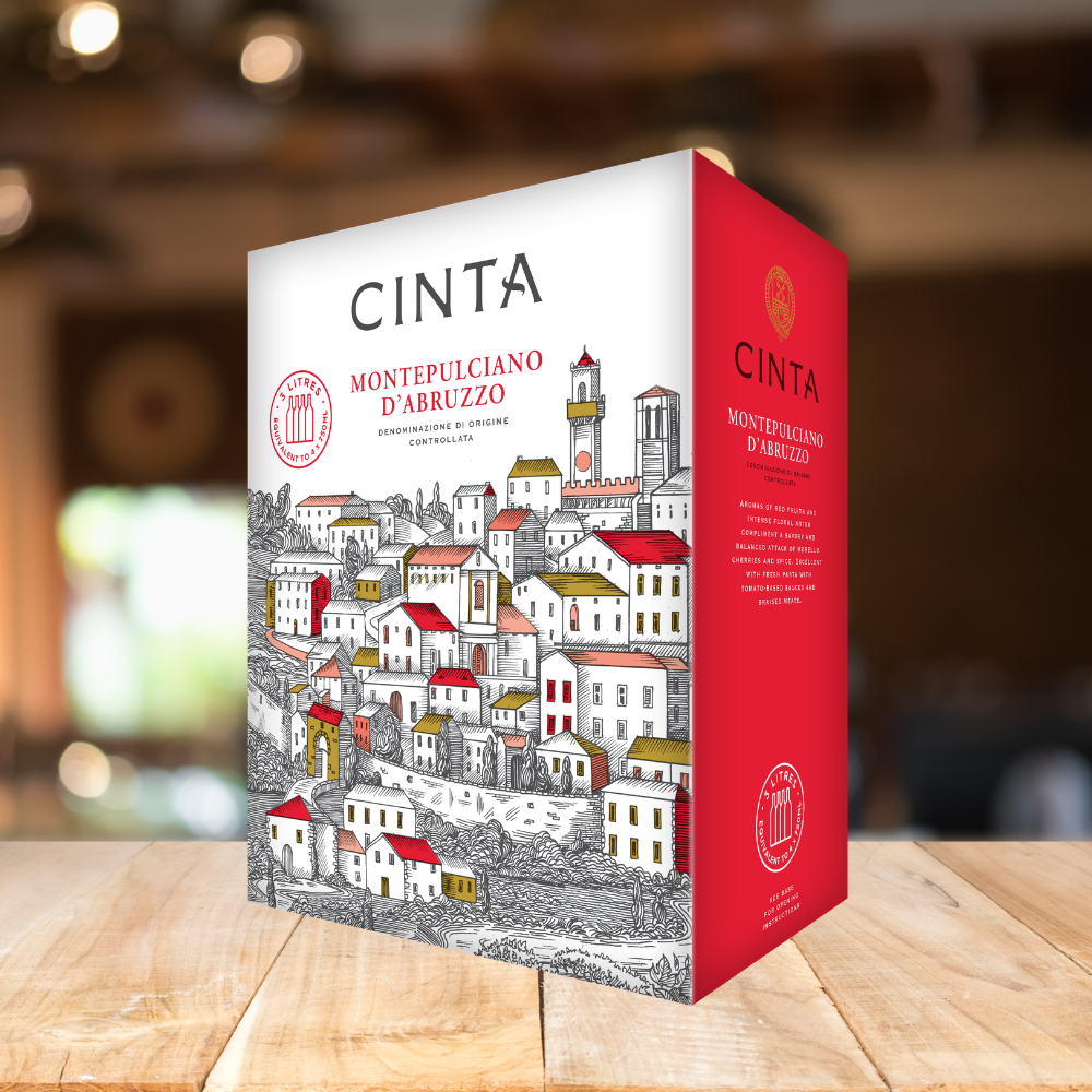 Cinta Montepulciano Red Wine 3L