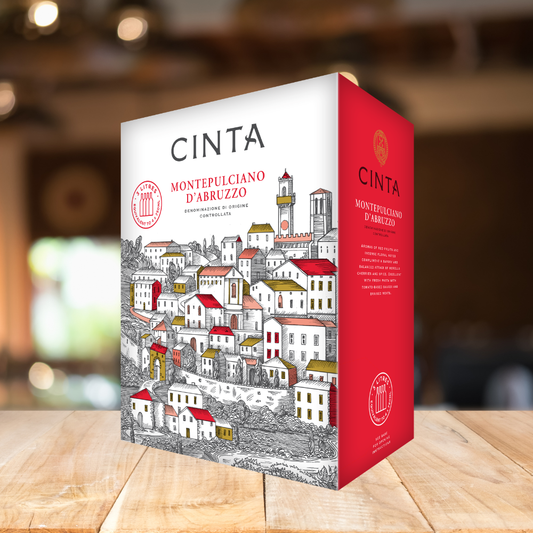 Cinta Montepulciano Red Wine 3L