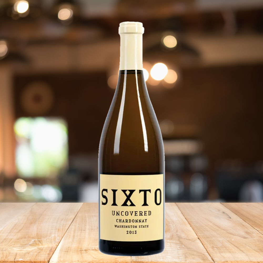 Sixto Uncovered Chardonnay White Wine 750ml