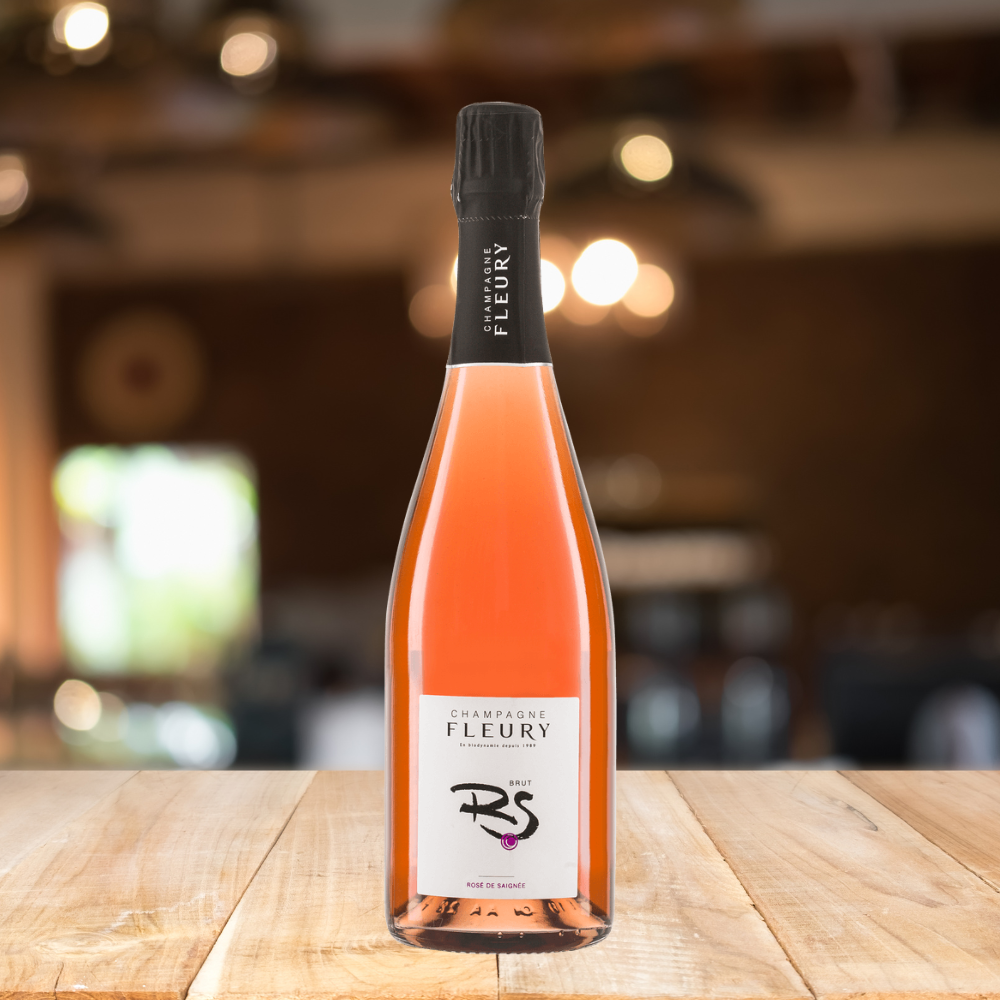 Fleury Brut Rose Champagne Rose Wine 750ml