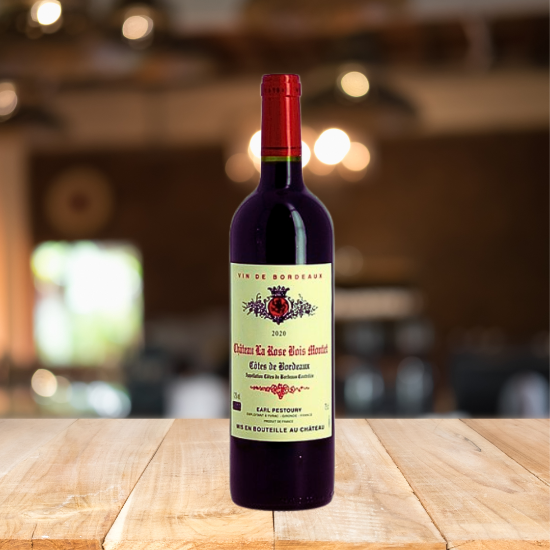 Chateau La Rose Bois Monet Bordeaux Red wine 750ml