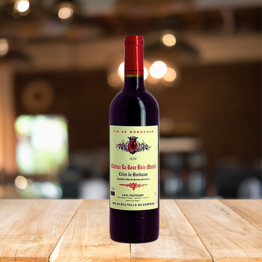Chateau La Rose Bois Monet Bordeaux Red wine 750ml