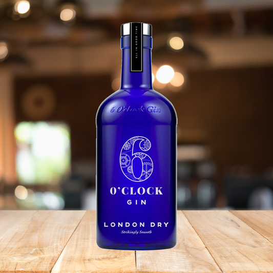 6 O'ClOCK London Dry Gin 750ml