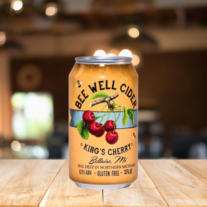 Bee Well King's Cherry Cider 355ml