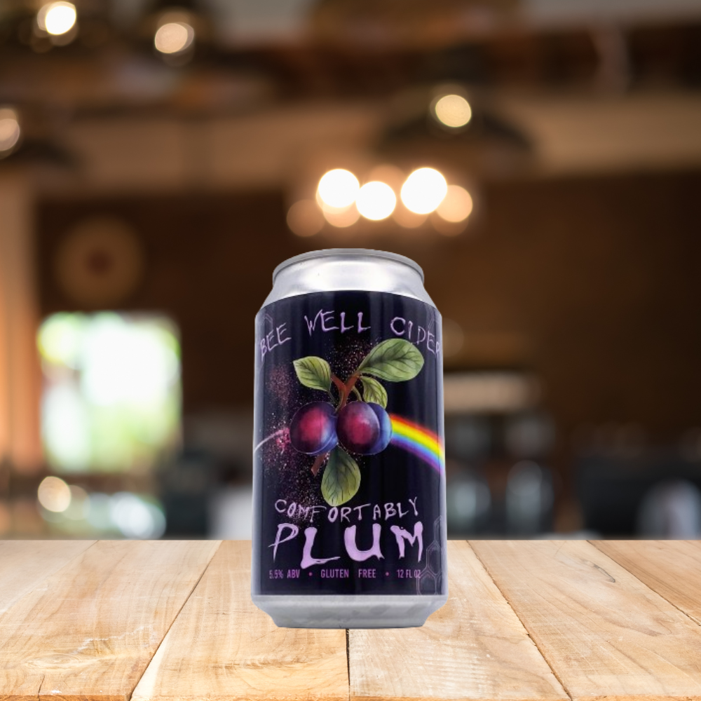 Bee Well Comfortably Plum Cider 355ml