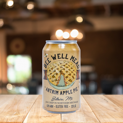 Bee Well Antrim Apple Pie Mead 355ML