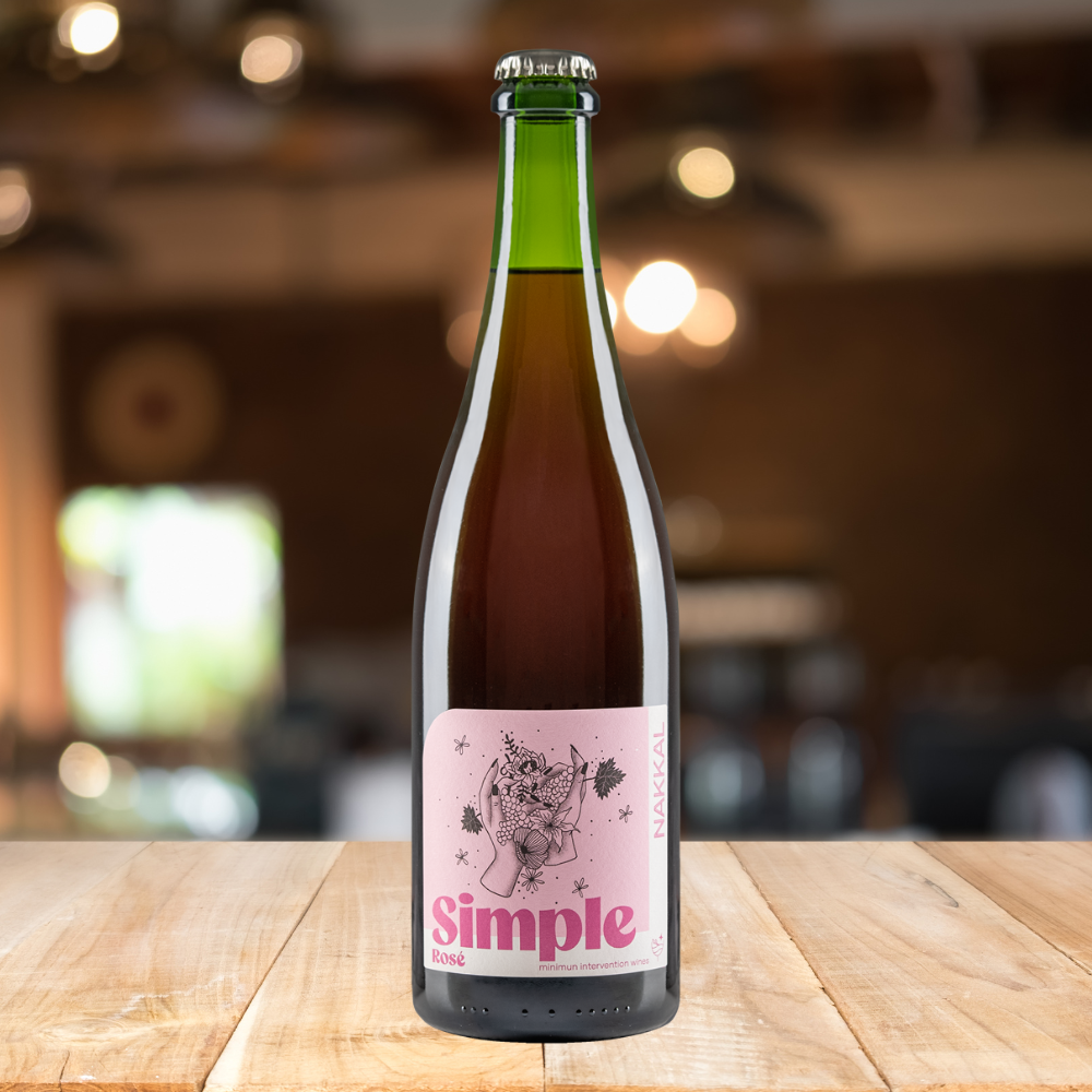 Nakkal Simple Petnat Rose Sparkling Rose Wine 750ml