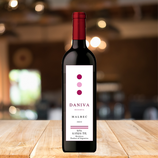 Daniva Malbec Reserva Red wine 750ml