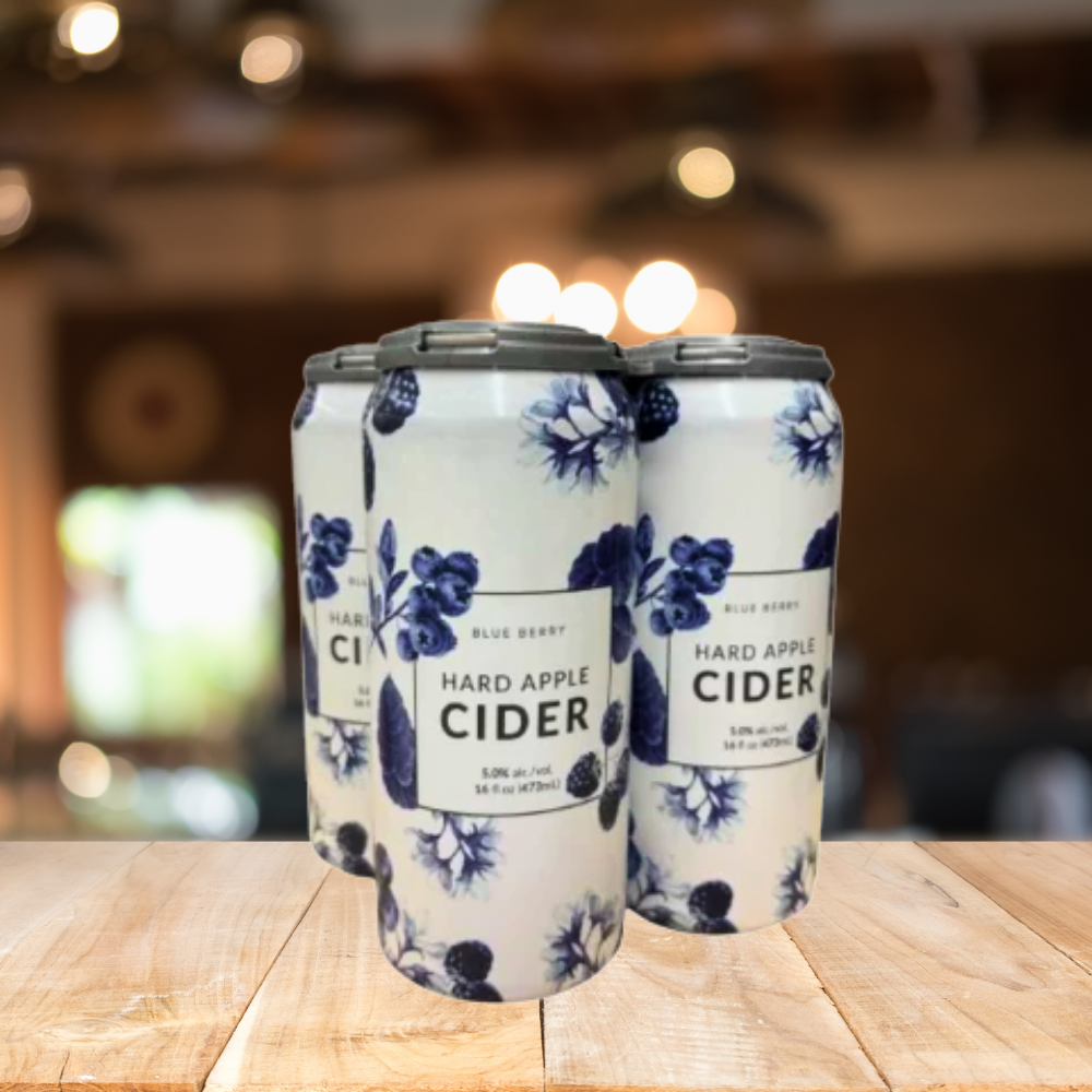 Heeman's Blue Berry Cider 16 oz