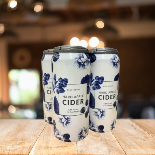 Heeman's Blue Berry Cider 16 oz
