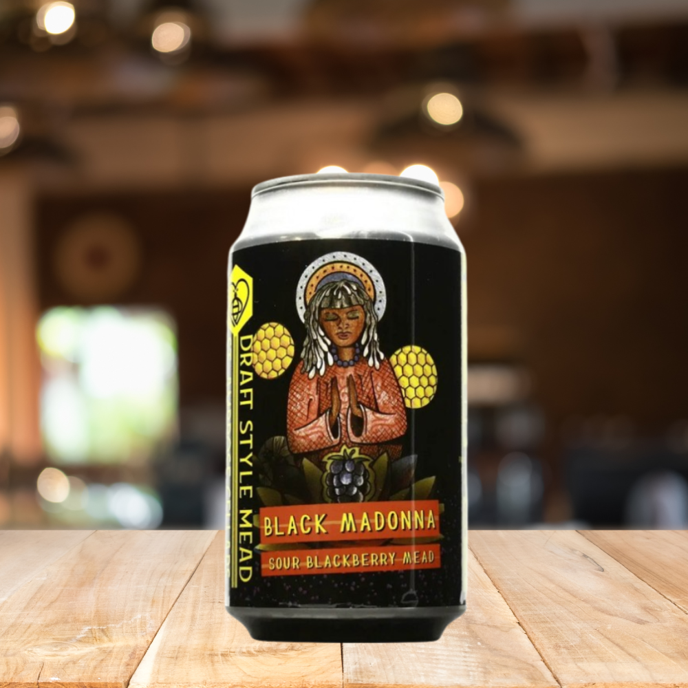 St. Ambrose Black Madonna Can Canned Mead 355ml