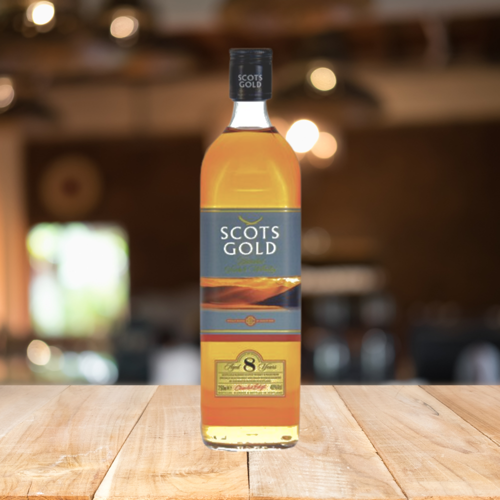 Scots Gold 8 Years Scotch Whiskey 750ml