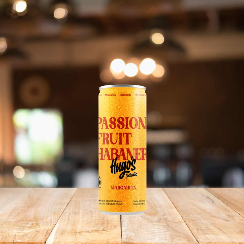 Hugo's Cocktails Passion Fruit Habanero Margarita 250ml