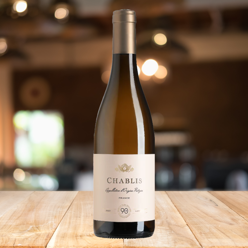 90+ Chablis White Wine 750 Ml