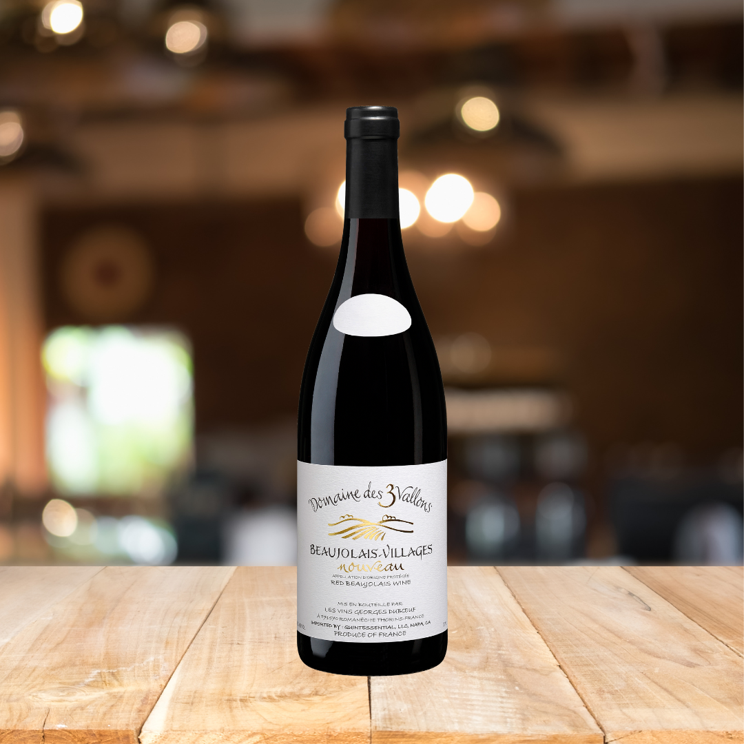 Domain des 3Vallons Beaujolais Villages Nouveau Red wine 750ml