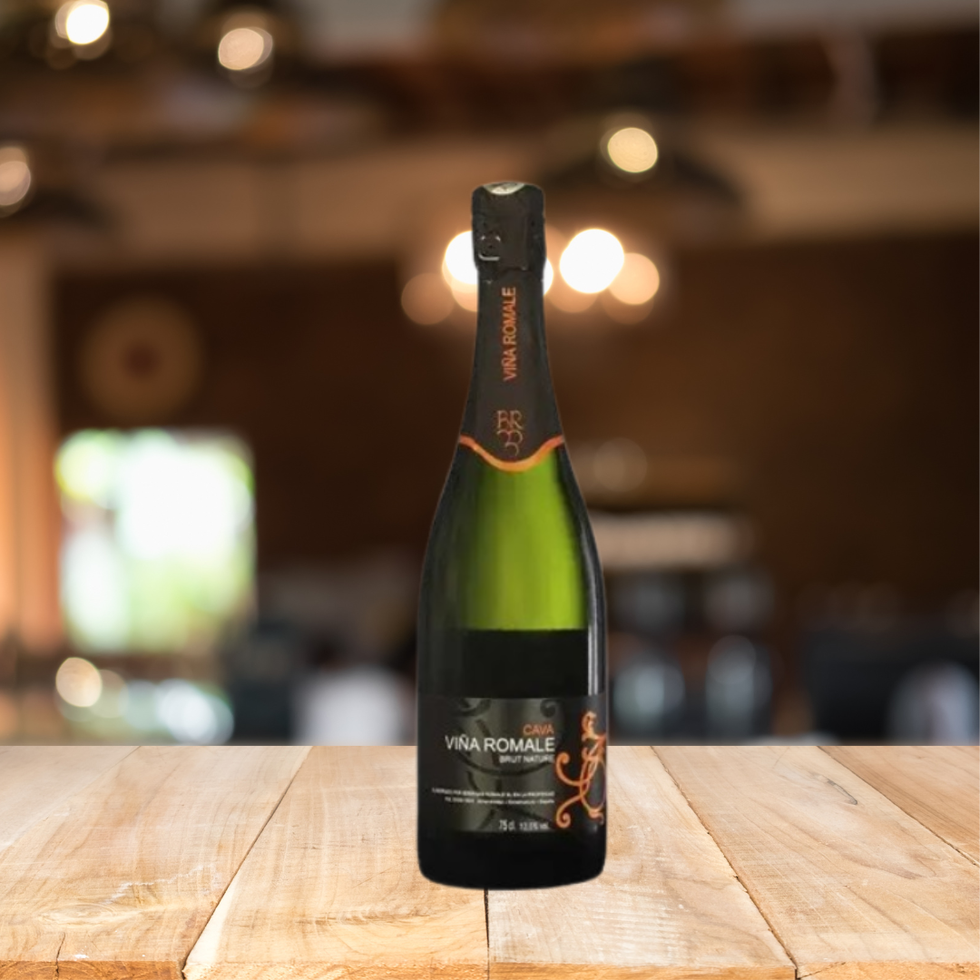 Vina Romale Cava Brut Nature Sparkling Wine 750ml