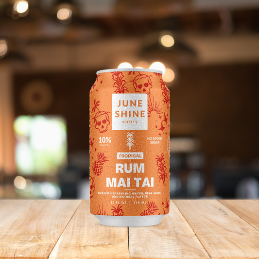 JuneShine Tropical Rum Mai Tai 355ml