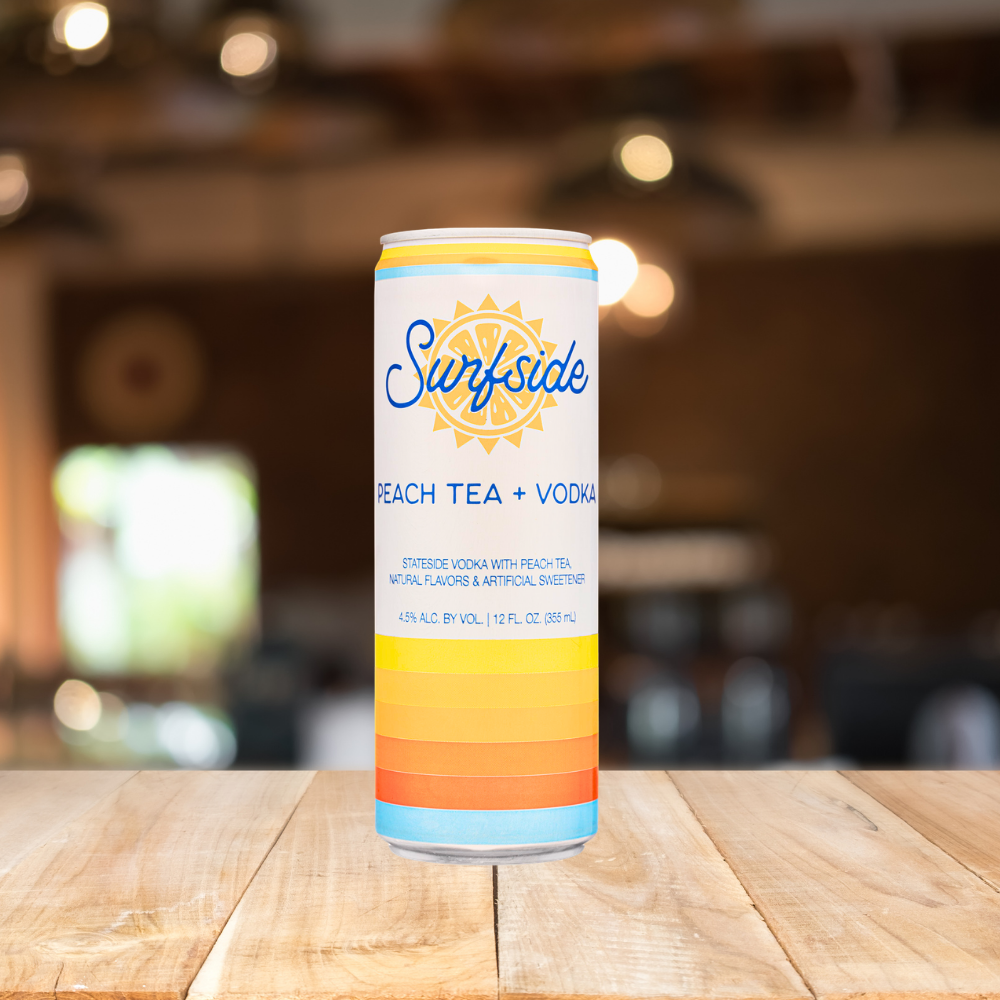 Surfside Peach Tea + Vodka 355ml