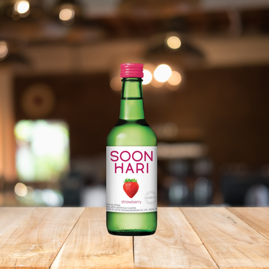 Soon Hari Strawberry Soju 375ml
