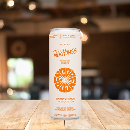 Talkhouse Blood Orange Tequila Soda 355ml