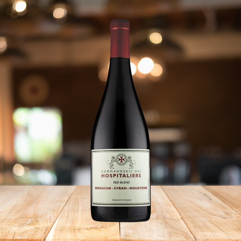 Commanderie Des Hospitaliers French Red Wine 750ml