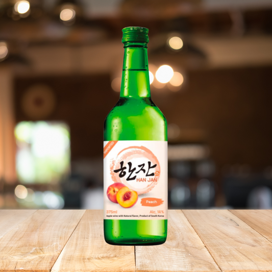 Han Jan Peach Soju  375ml